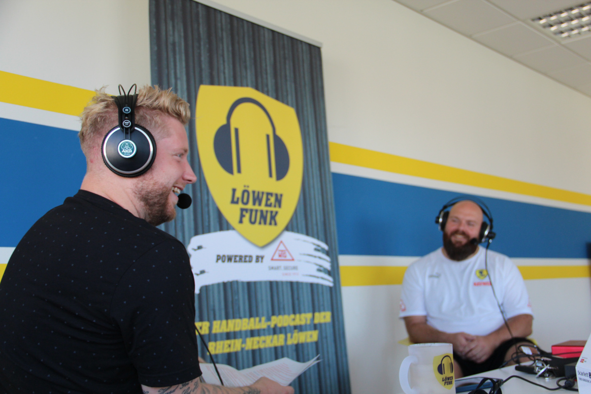 Kevin Gerwin und Michael Jacobsen im Löwenfunk