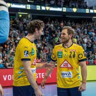 Niclas Kirkeløkke & Albin Lagergren nach dem Sieg
