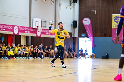 Dani Baijens im Testspiel gegen Sélestat AHB.