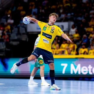 David More holte zum Wurf bei einem 7m aus