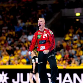 David Späth jubelt zur Bank