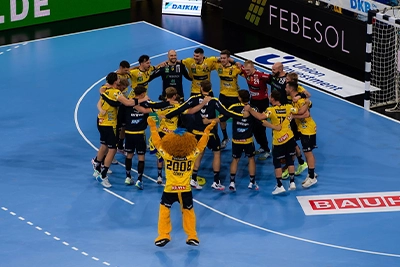 Jubel nach einem Heimspiel.