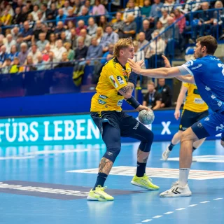 Edwin Aspenbäck geht auf 10 Metern in ein 1gegen1