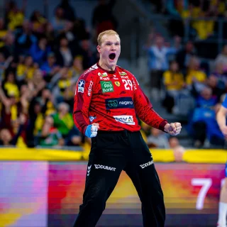 David Späth ballt beide Fäuste beim Jubel