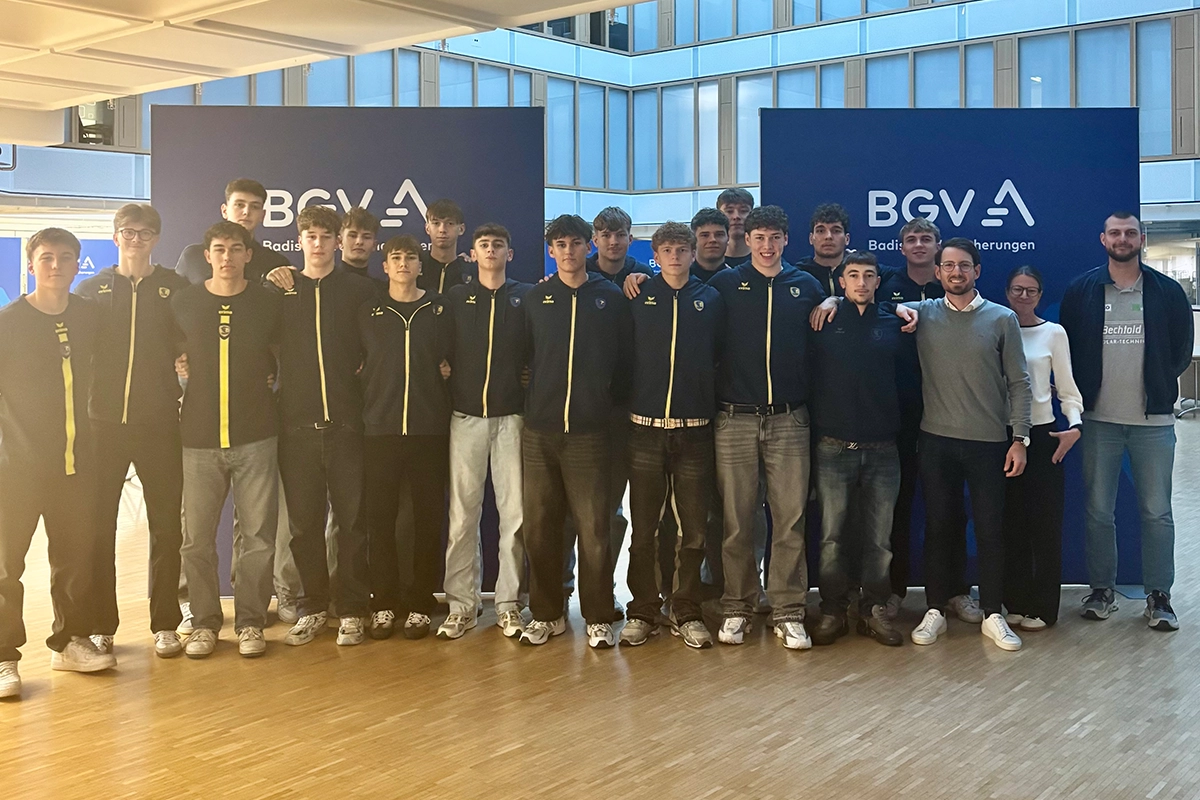 U19 zu Gast bei BGV - Badische Versicherung