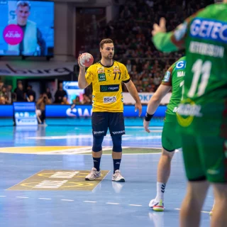 Dani Baijens beim Auswärtsspiel in Magdeburg