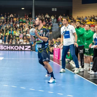 Dani Baijens in der Auswärtspartie bei der HSG Wetzlar.