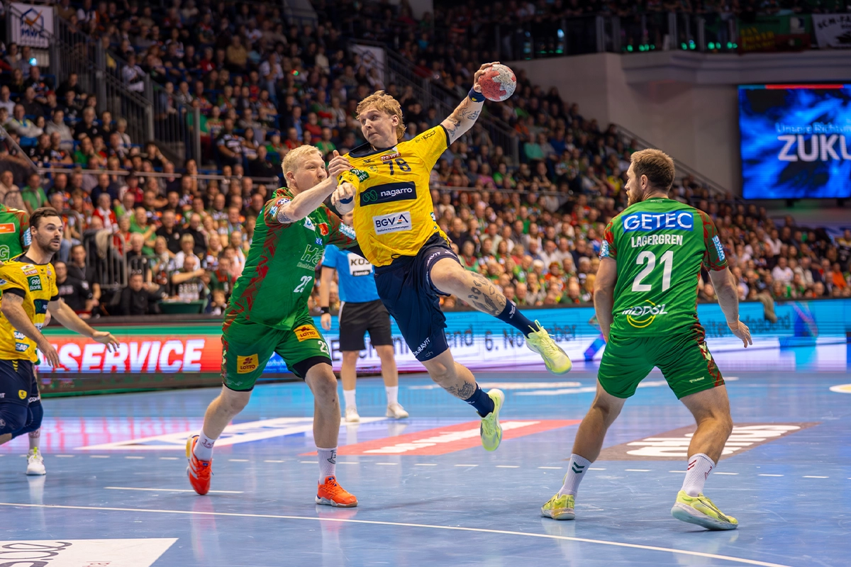 Edwin Aspenbäck im Auswärtsmatch beim SCM.