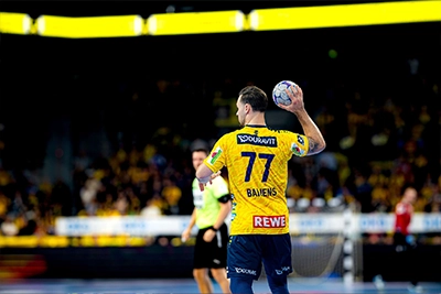 Dani Baijens im Spiel gegen den VfL Gummersbach.