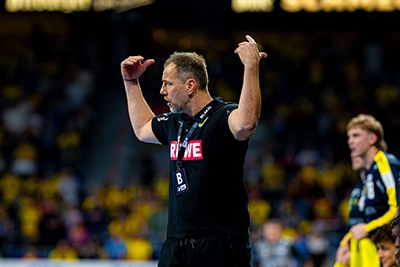 Maik Machulla vor Flensburg.