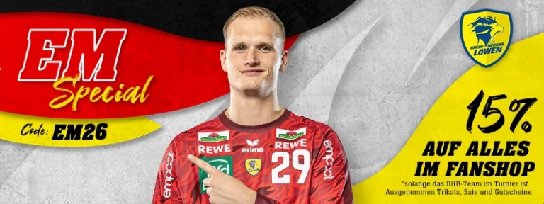 EM Special 2026 - 15% im Fanshop