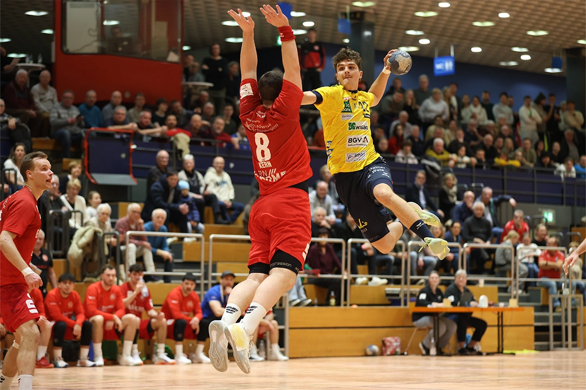 U23 der Junglöwen verliert Nordbaden Derby gegen HG Oftersheim/Schwetzingen.