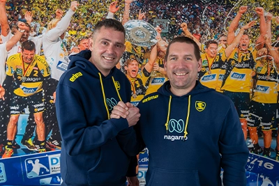 Bastian Matulic und Holger Bachert.