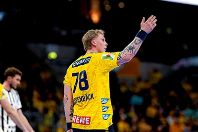 Edwin Aspenbäck im Löwen-Trikot