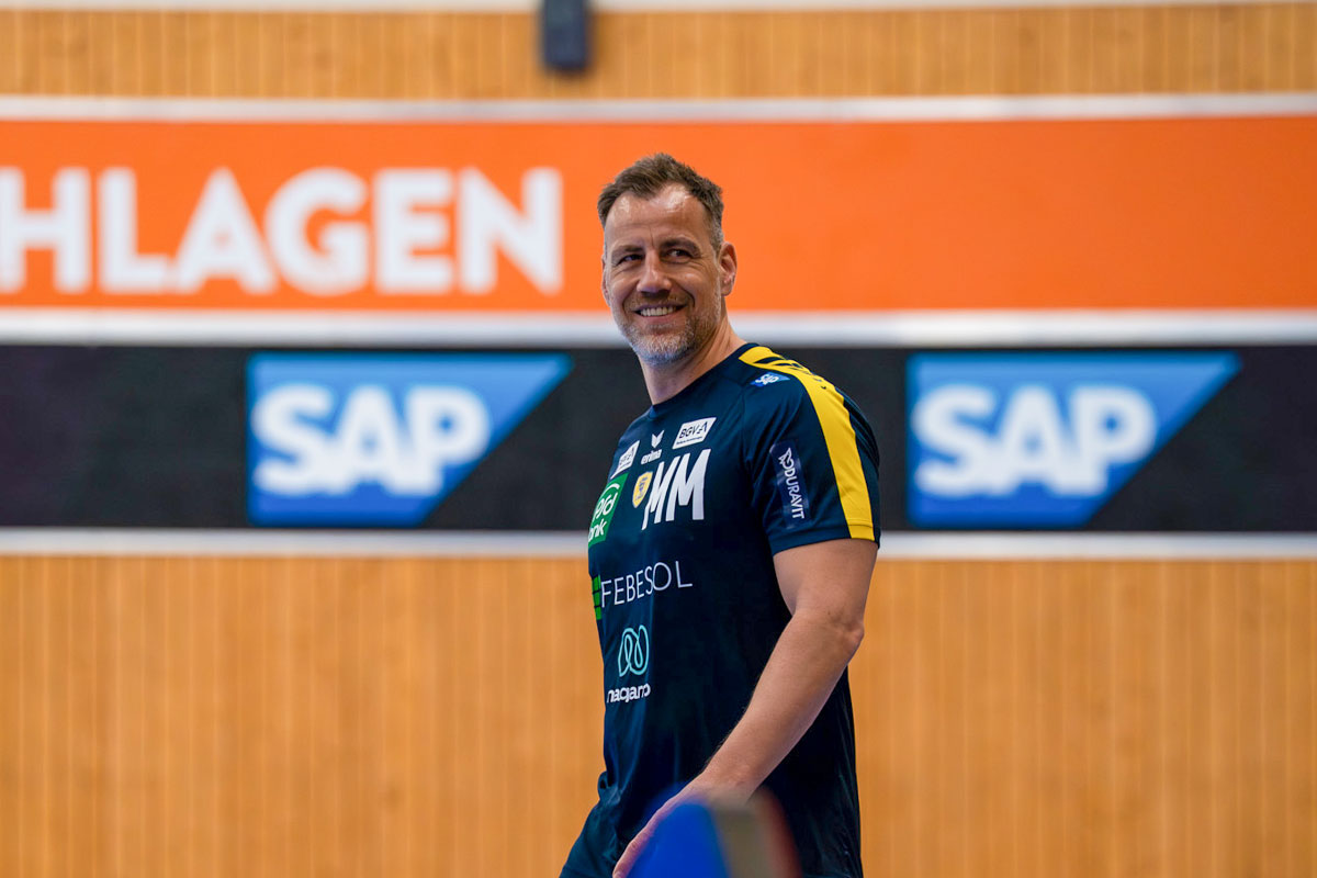 Maik Machulla im Training.