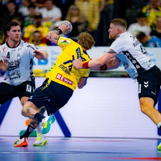 Edwin Aspenbäck im Spiel.