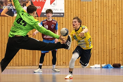 Tim L&ouml;hr mit dem entscheidenden Tor