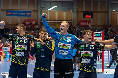 Löwen feiern Auswärtssieg in Melsungen 