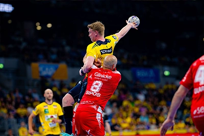Löwen gewinnen Heimspiel gegen Melsungen.