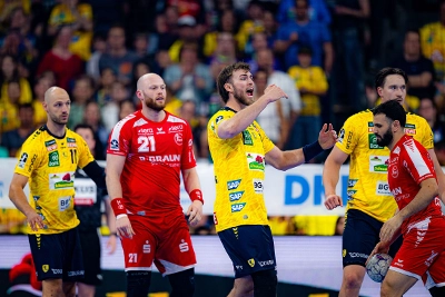 Steven Plucnar gegen Melsungen 