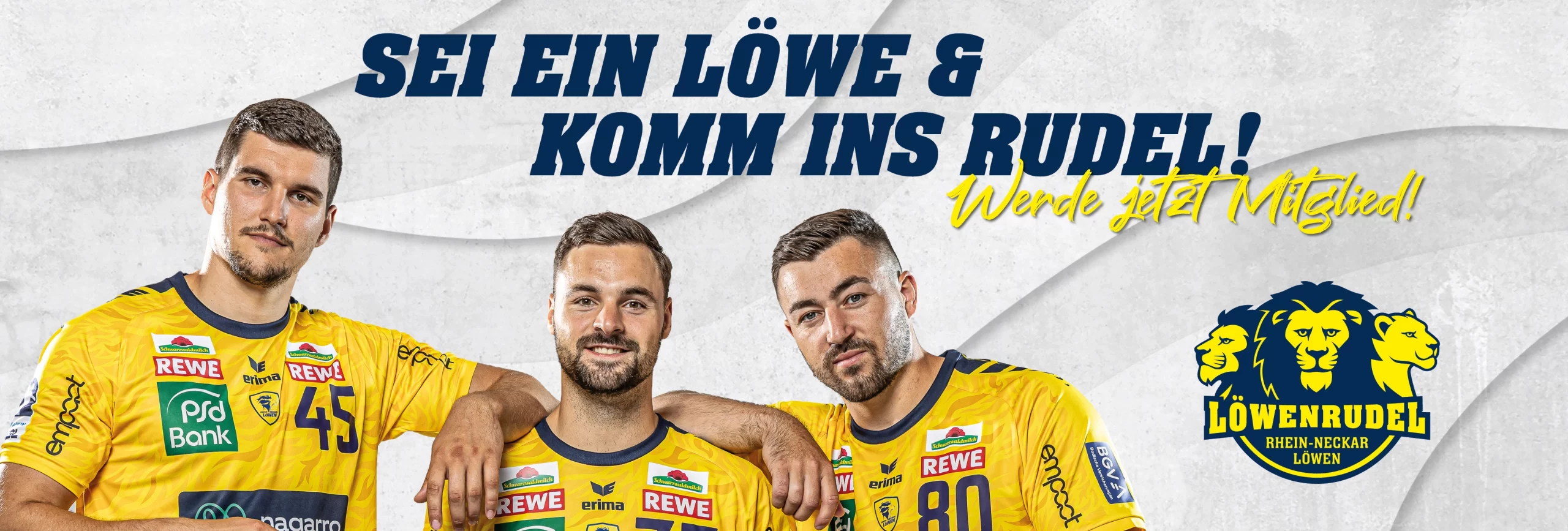 Sei ein L&ouml;we und komm ins Rudel - werde jetzt Mitglied.