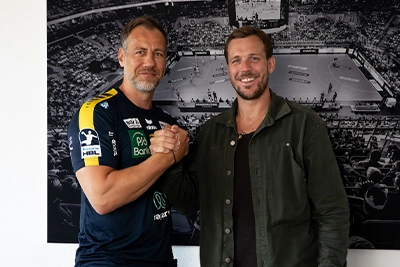 Olympiasieger Kentin Mahé und Maik Machulla.
