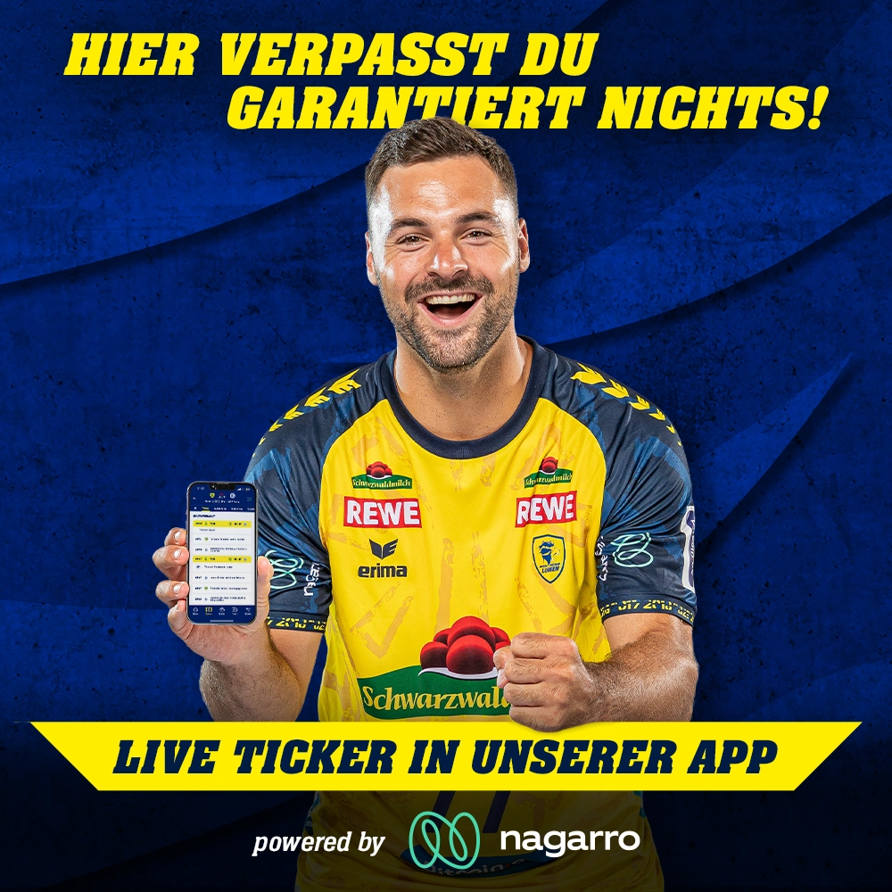 Nichts verpassen mit dem Live Ticker in der Löwen App