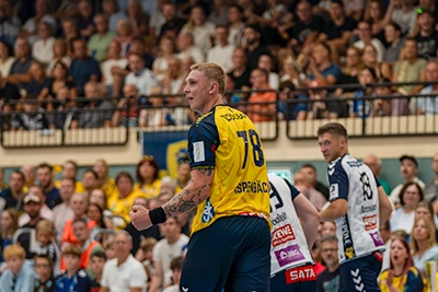 Edwin Aspenbäck im Pokalspiel beim SV Salamander Kornwestheim. 