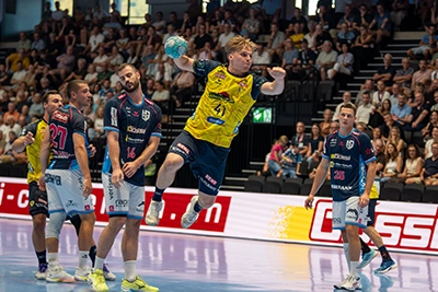 Elias Ciudad Benitez im Test beim HC Kriens-Luzern.