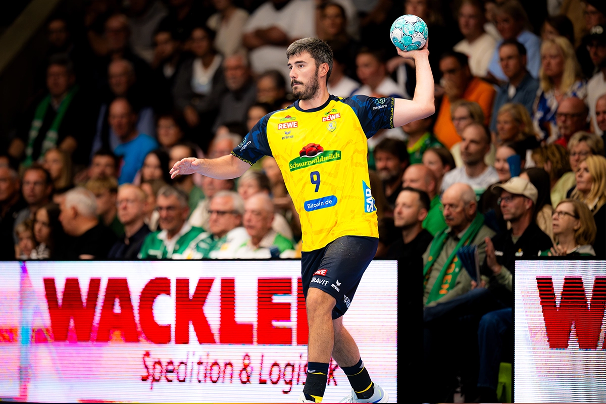 Jacob Lassen im Spiel gegen Göppingen