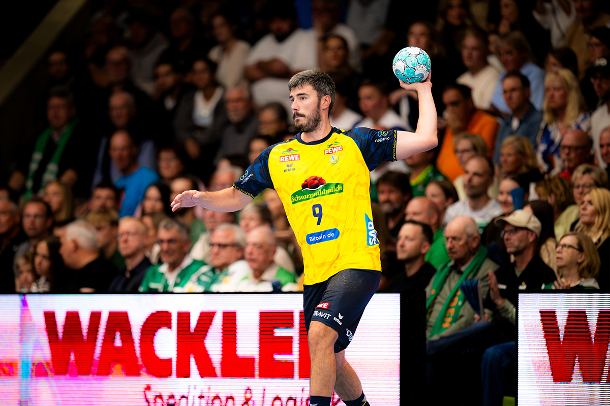 Jacob Lassen im Spiel gegen Göppingen