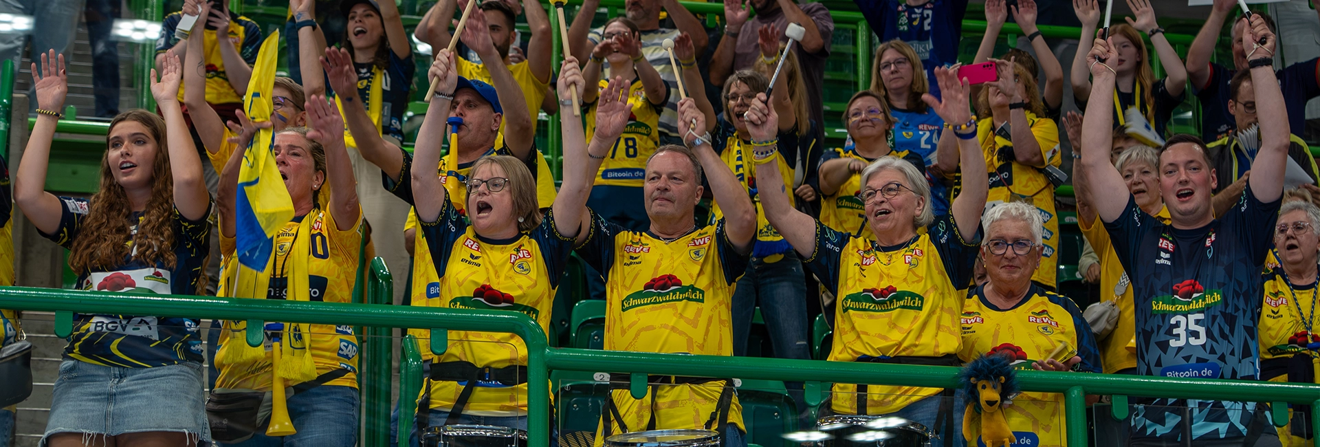Löwen-Fans auswärts.