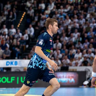 Tim Nothdurft im Spiel gegen den THW Kiel.