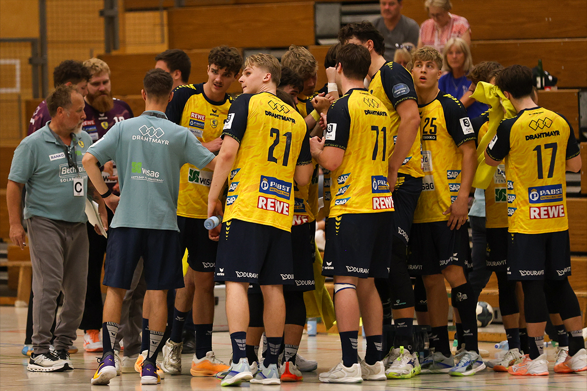 DIe U23 der Rhein-Neckar Löwen