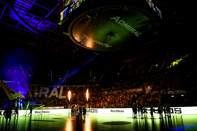SAP Arena ist Spielort der EURO 2024: Das Wohnzimmer der Rhein-Neckar Löwen wurde  am Donnerstagmittag als EM-Standort vorgestellt. 