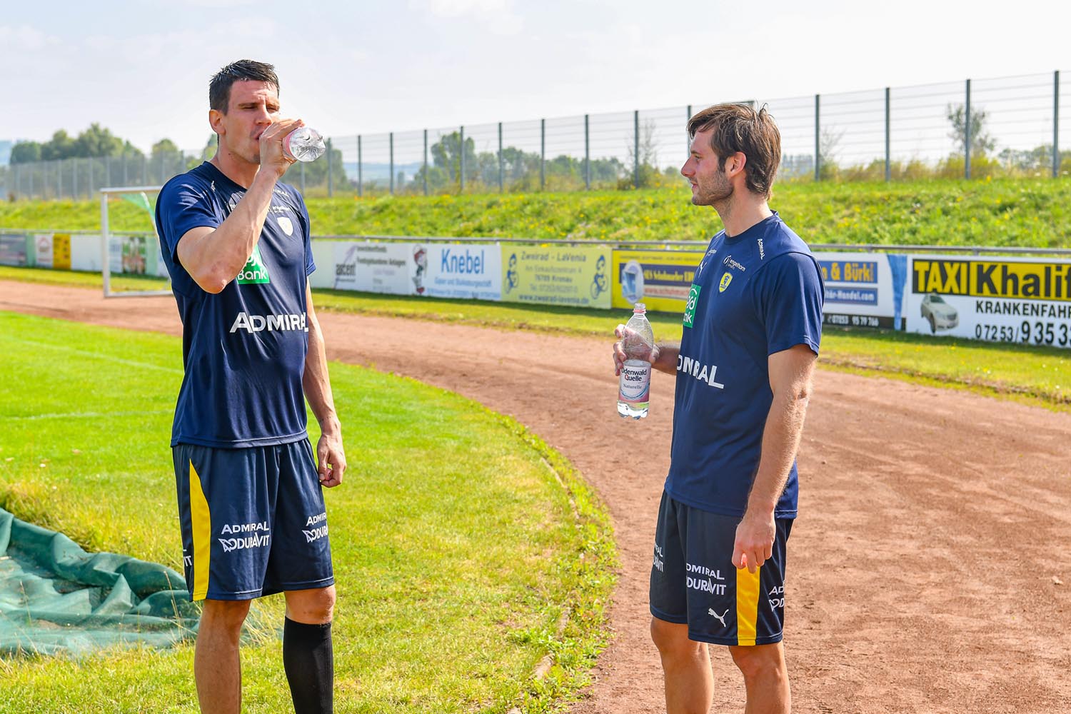 Zwei sind nicht zu bremsen: Uwe Gensheimer und Andy Schmid führen die Löwen in die Saison 2020/21.