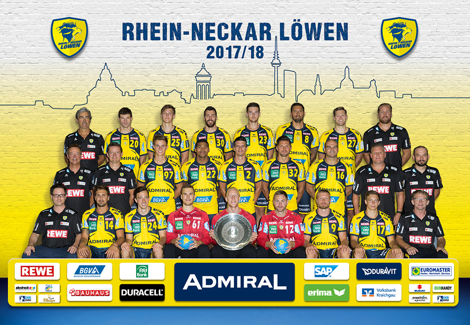 Saison 2016/2017 RheinNeckar Löwen LIQUI MOLY HandballBundesliga