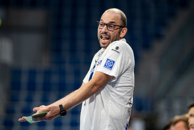 "Das sind wir allen schuldig": Löwen-Trainer Klaus Gärtner verspricht vollen Einsatz beim EHF FINALS Men 2021 in der SAP Arena. 