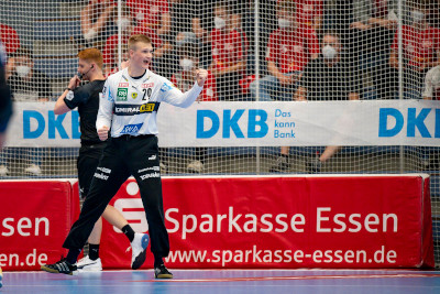 Löwen-Tempo und David Späth machen den Unterschied: RNL feiern Sieg im letzten Auswärtsspiel der HBL-Saison 2020/21 bei TuSEM Essen. 