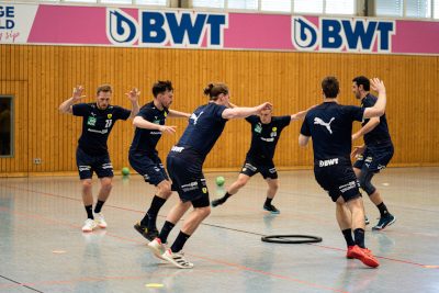 Noch einmal zeigen, was in dieser Mannschaft steckt: Spieler der Rhein-Neckar Löwen bereiten sich auf das Saisonfinale vor. 