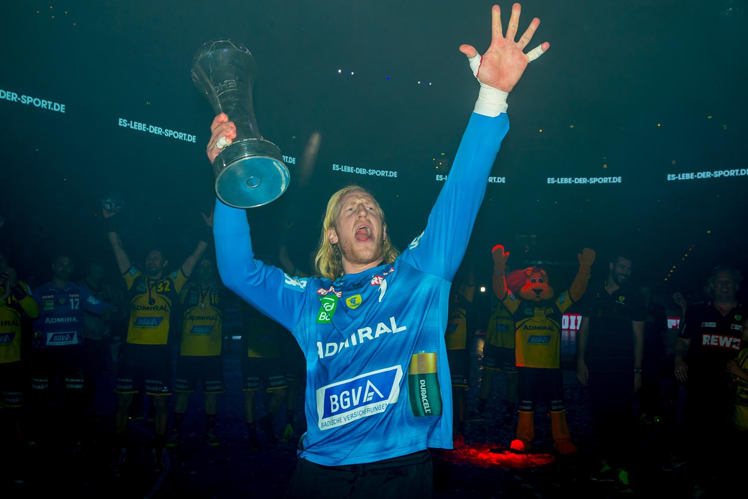 Der lange unerfüllte Traum: Pokal-Historie: Im elften Anlauf gewinnen die Rhein-Neckar Löwen 2018 beim REWE Final Four den DHB-Pokal. 